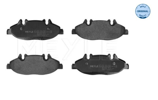 Brake Pad Set, disc brake MEYLE-ORIGINAL Quality 025 240 0720, Image 2