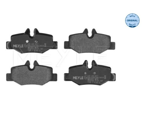 Brake Pad Set, disc brake MEYLE-ORIGINAL Quality 025 240 0817, Image 2