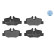 Brake Pad Set, disc brake MEYLE-ORIGINAL Quality 025 240 0817, Thumbnail 2