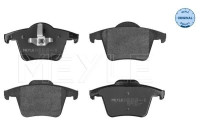 Brake Pad Set, disc brake MEYLE-ORIGINAL Quality 025 240 1118