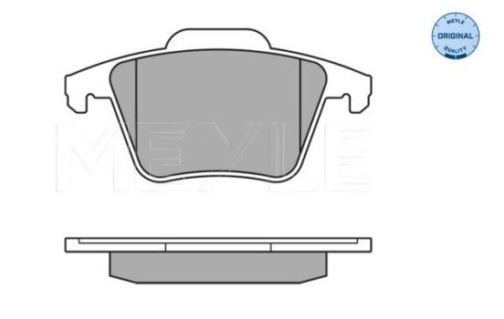 Brake Pad Set, disc brake MEYLE-ORIGINAL Quality 025 240 1118, Image 2