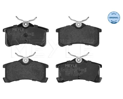 Brake Pad Set, disc brake MEYLE-ORIGINAL Quality 025 240 1314/W, Image 3