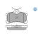 Brake Pad Set, disc brake MEYLE-ORIGINAL Quality 025 240 1314/W, Thumbnail 2