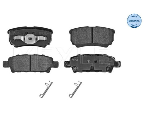 Brake Pad Set, disc brake MEYLE-ORIGINAL Quality 025 240 1416/W, Image 3