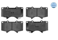 Brake Pad Set, disc brake MEYLE-ORIGINAL Quality 025 240 2417/W