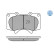 Brake Pad Set, disc brake MEYLE-ORIGINAL Quality 025 240 2417/W, Thumbnail 3