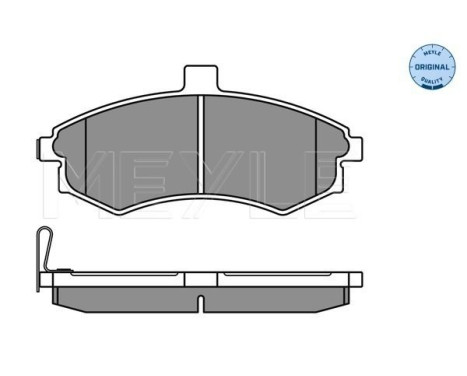 Brake Pad Set, disc brake MEYLE-ORIGINAL Quality 025 240 3117/W, Image 2