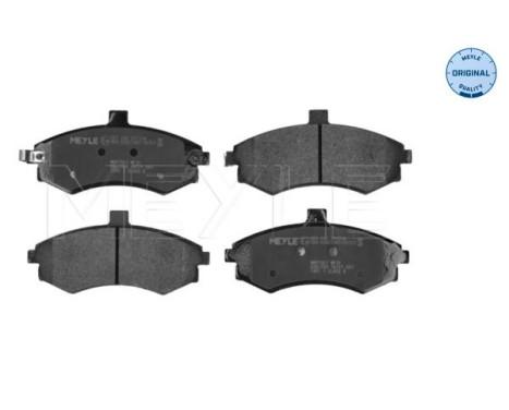 Brake Pad Set, disc brake MEYLE-ORIGINAL Quality 025 240 3117/W, Image 4