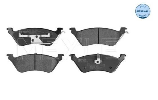 Brake Pad Set, disc brake MEYLE-ORIGINAL Quality 025 240 3616/W
