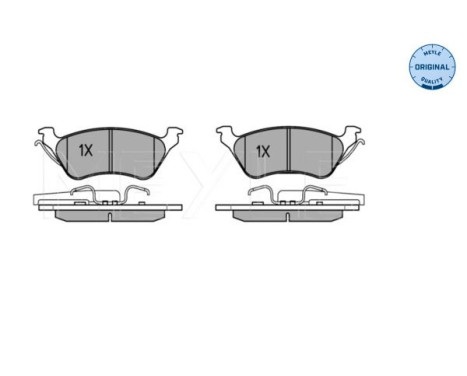 Brake Pad Set, disc brake MEYLE-ORIGINAL Quality 025 240 3616/W, Image 3