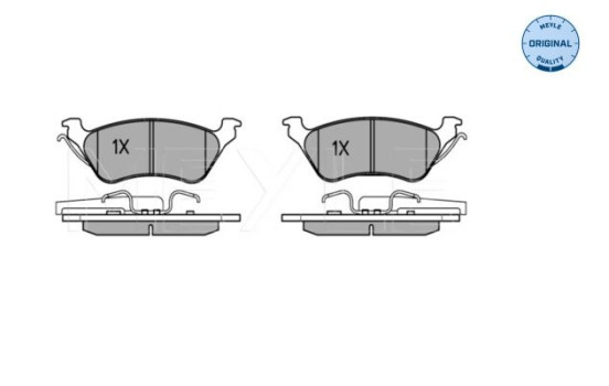 Brake Pad Set, disc brake MEYLE-ORIGINAL Quality 025 240 3616/W, Image 3