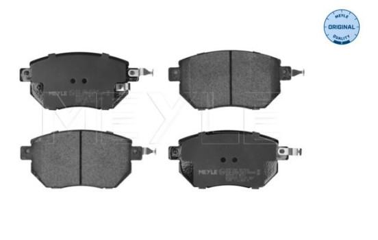Brake Pad Set, disc brake MEYLE-ORIGINAL Quality 025 240 5615/W