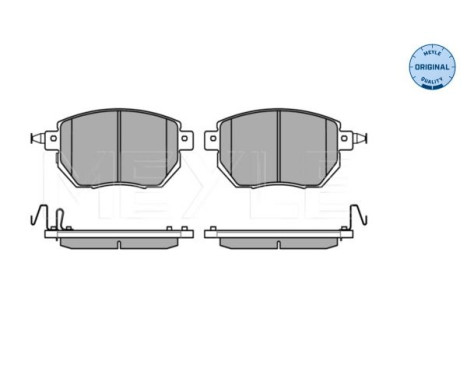 Brake Pad Set, disc brake MEYLE-ORIGINAL Quality 025 240 5615/W, Image 2