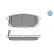 Brake Pad Set, disc brake MEYLE-ORIGINAL Quality 025 240 5815/W, Thumbnail 2