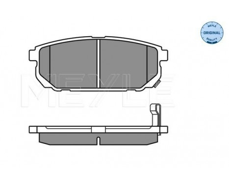 Brake Pad Set, disc brake MEYLE-ORIGINAL Quality 025 240 5815/W, Image 3