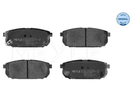 Brake Pad Set, disc brake MEYLE-ORIGINAL Quality 025 240 5815/W, Image 4