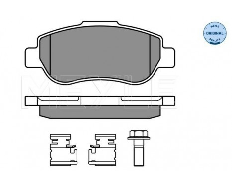 Brake Pad Set, disc brake MEYLE-ORIGINAL Quality 025 240 7217/W