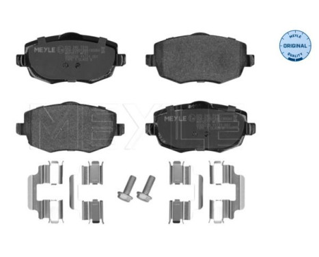 Brake Pad Set, disc brake MEYLE-ORIGINAL Quality 025 240 7316, Image 2