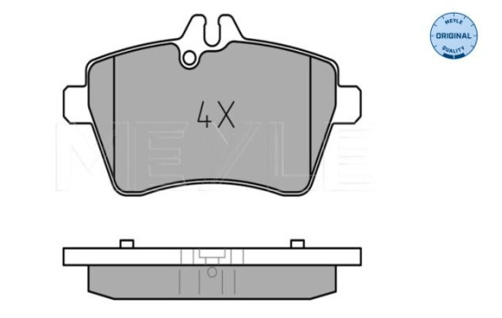 Brake Pad Set, disc brake MEYLE-ORIGINAL Quality 025 240 7719, Image 2