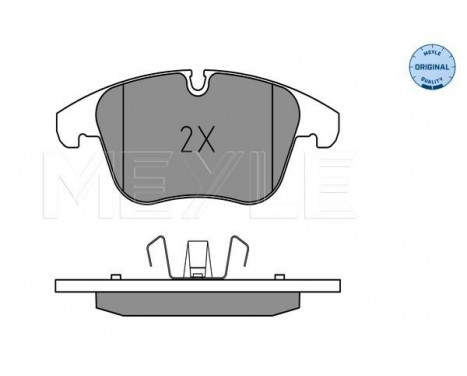 Brake Pad Set, disc brake MEYLE-ORIGINAL Quality 025 240 8418