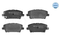 Brake Pad Set, disc brake MEYLE-ORIGINAL Quality 025 240 8717/W
