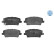 Brake Pad Set, disc brake MEYLE-ORIGINAL Quality 025 240 8717/W, Thumbnail 3