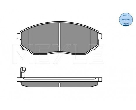 Brake Pad Set, disc brake MEYLE-ORIGINAL Quality 025 240 9217/W, Image 2