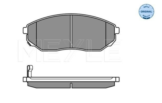 Brake Pad Set, disc brake MEYLE-ORIGINAL Quality 025 240 9217/W, Image 2