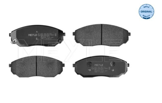 Brake Pad Set, disc brake MEYLE-ORIGINAL Quality 025 240 9217/W, Image 4
