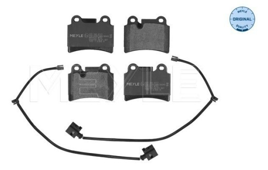Brake Pad Set, disc brake MEYLE-ORIGINAL Quality 025 240 9717, Image 2