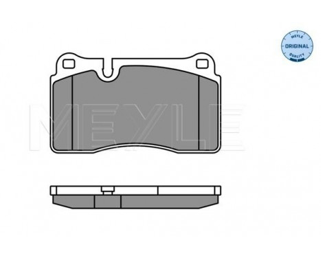 Brake Pad Set, disc brake MEYLE-ORIGINAL Quality 025 240 9817