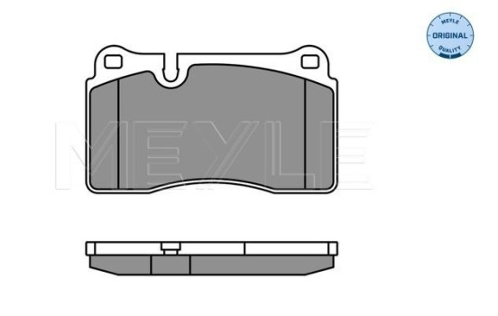 Brake Pad Set, disc brake MEYLE-ORIGINAL Quality 025 240 9817