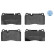 Brake Pad Set, disc brake MEYLE-ORIGINAL Quality 025 240 9817, Thumbnail 2