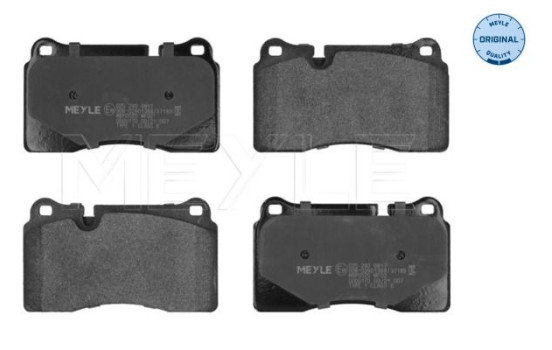 Brake Pad Set, disc brake MEYLE-ORIGINAL Quality 025 240 9817, Image 2