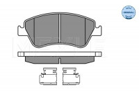 Brake Pad Set, disc brake MEYLE-ORIGINAL Quality 025 241 2219/W