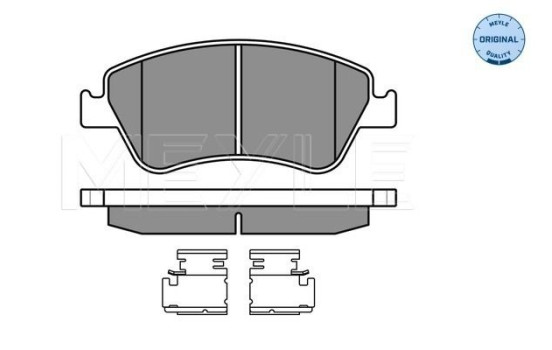 Brake Pad Set, disc brake MEYLE-ORIGINAL Quality 025 241 2219/W