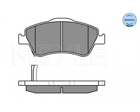 Brake Pad Set, disc brake MEYLE-ORIGINAL Quality 025 241 2219/W, Image 2