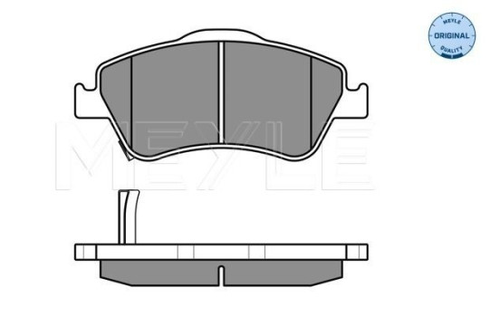 Brake Pad Set, disc brake MEYLE-ORIGINAL Quality 025 241 2219/W, Image 2