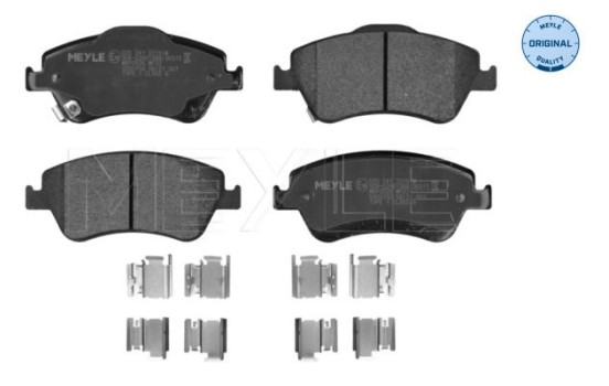 Brake Pad Set, disc brake MEYLE-ORIGINAL Quality 025 241 2219/W, Image 4