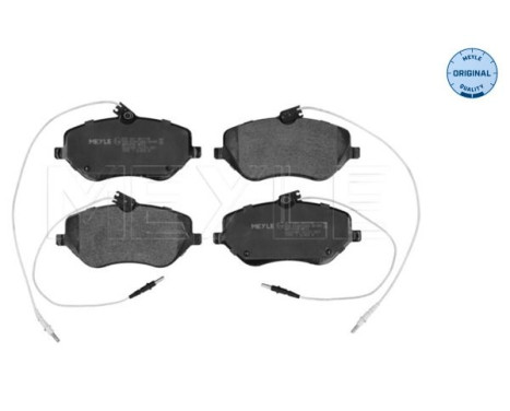 Brake Pad Set, disc brake MEYLE-ORIGINAL Quality 025 241 3317/W, Image 3