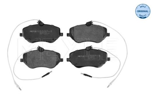 Brake Pad Set, disc brake MEYLE-ORIGINAL Quality 025 241 3317/W