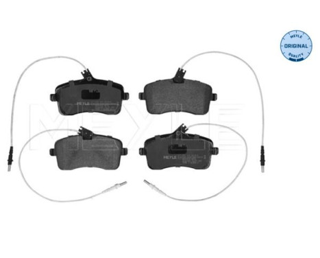 Brake Pad Set, disc brake MEYLE-ORIGINAL Quality 025 241 3418/W, Image 3