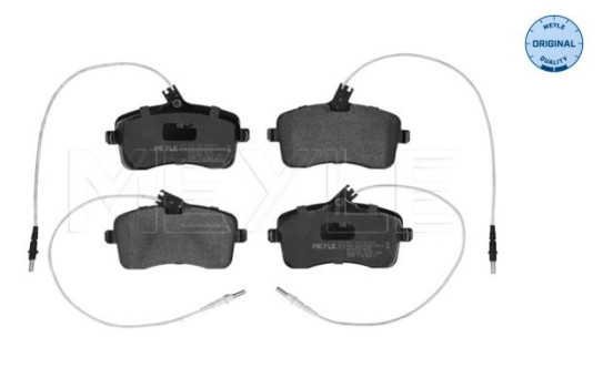Brake Pad Set, disc brake MEYLE-ORIGINAL Quality 025 241 3418/W