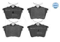 Brake Pad Set, disc brake MEYLE-ORIGINAL Quality 025 241 3517