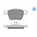 Brake Pad Set, disc brake MEYLE-ORIGINAL Quality 025 241 4119
