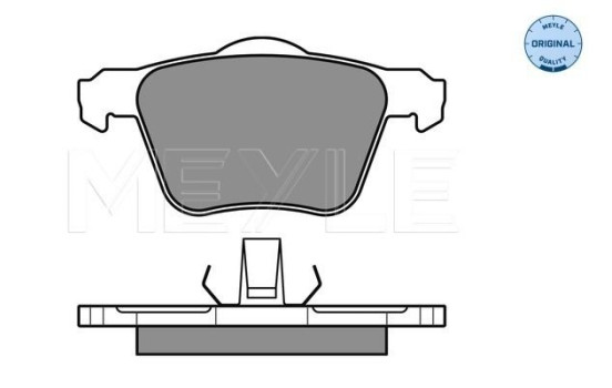 Brake Pad Set, disc brake MEYLE-ORIGINAL Quality 025 241 4119