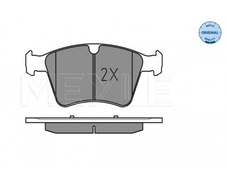 Brake Pad Set, disc brake MEYLE-ORIGINAL Quality 025 241 5120, Image 2