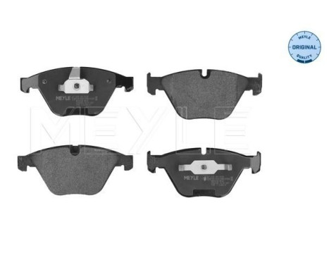 Brake Pad Set, disc brake MEYLE-ORIGINAL Quality 025 241 6120, Image 3