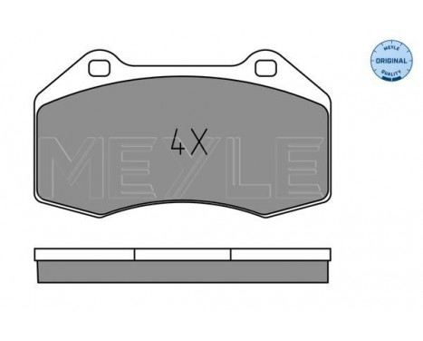 Brake Pad Set, disc brake MEYLE-ORIGINAL Quality 025 241 6215