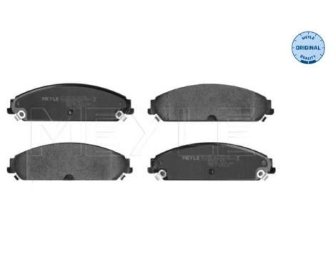 Brake Pad Set, disc brake MEYLE-ORIGINAL Quality 025 241 6417/W, Image 2